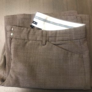 Express Design Studios brown women’s work pants